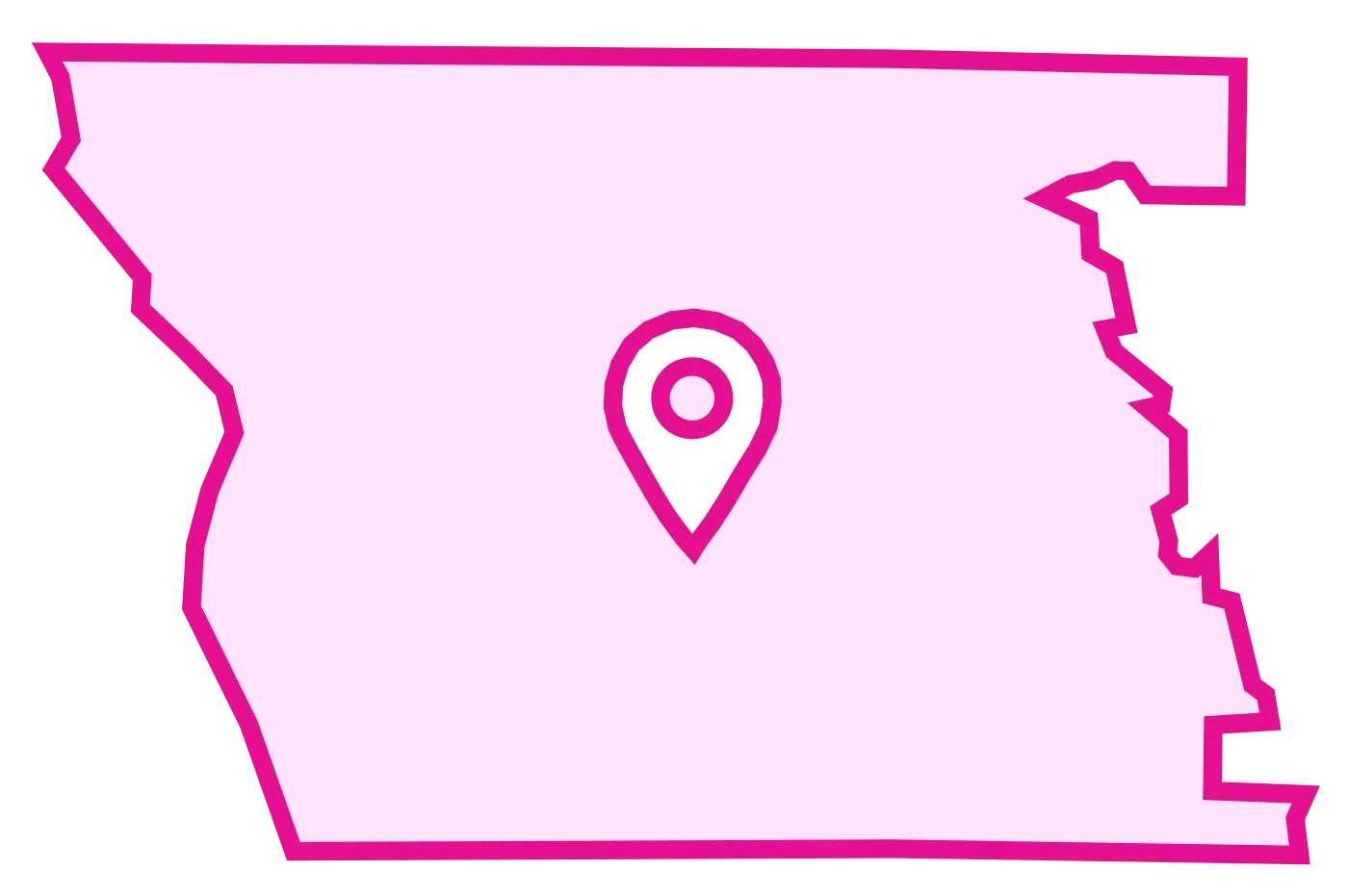shoreline pink map