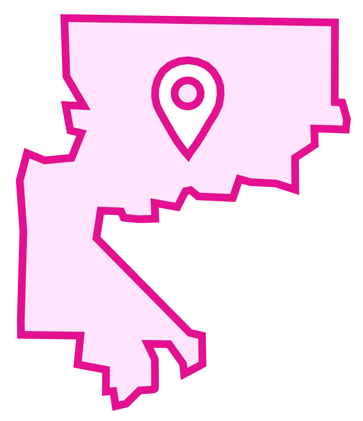woodinville pink map